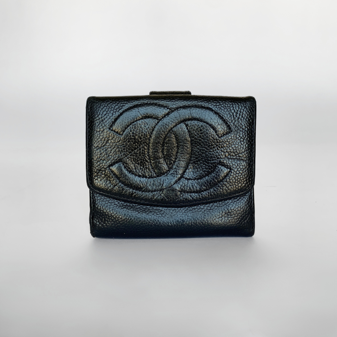 Chanel Wallet Small Caviar Leather