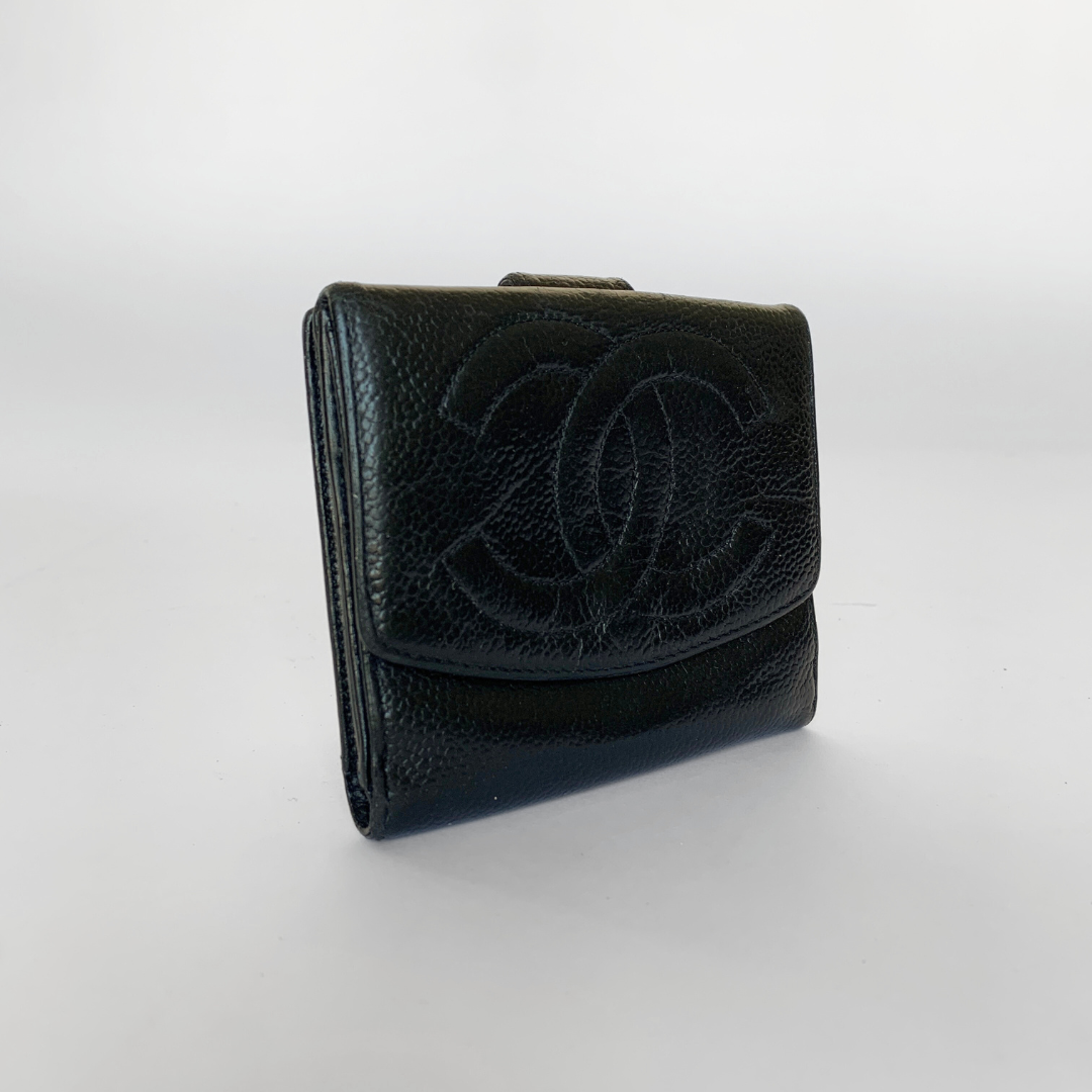 Chanel Wallet Small Caviar Leather