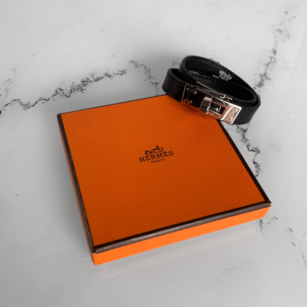 Hermès Hermès Kelly Double Tour Bracelet Leather - Accessories - Etoile Luxury Vintage
