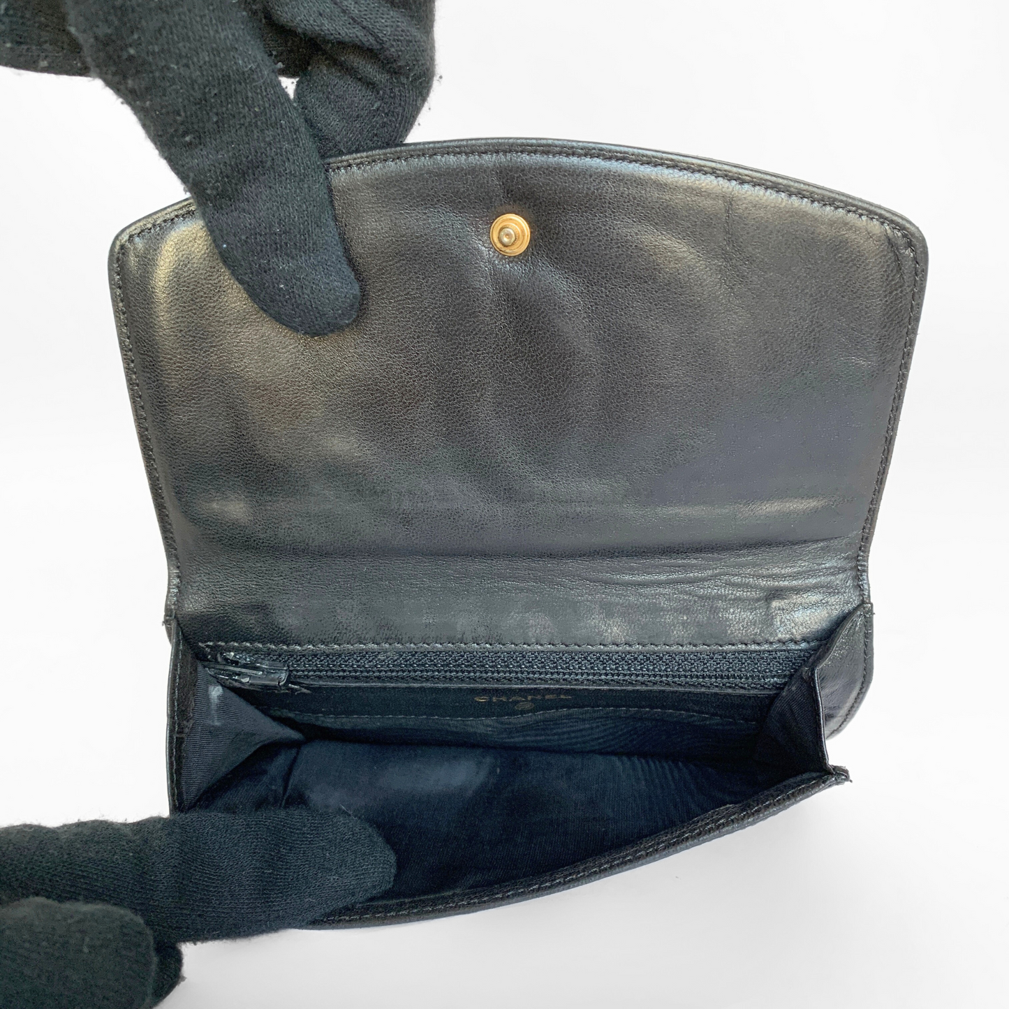 Chanel Wallet Small Lambskin Leather