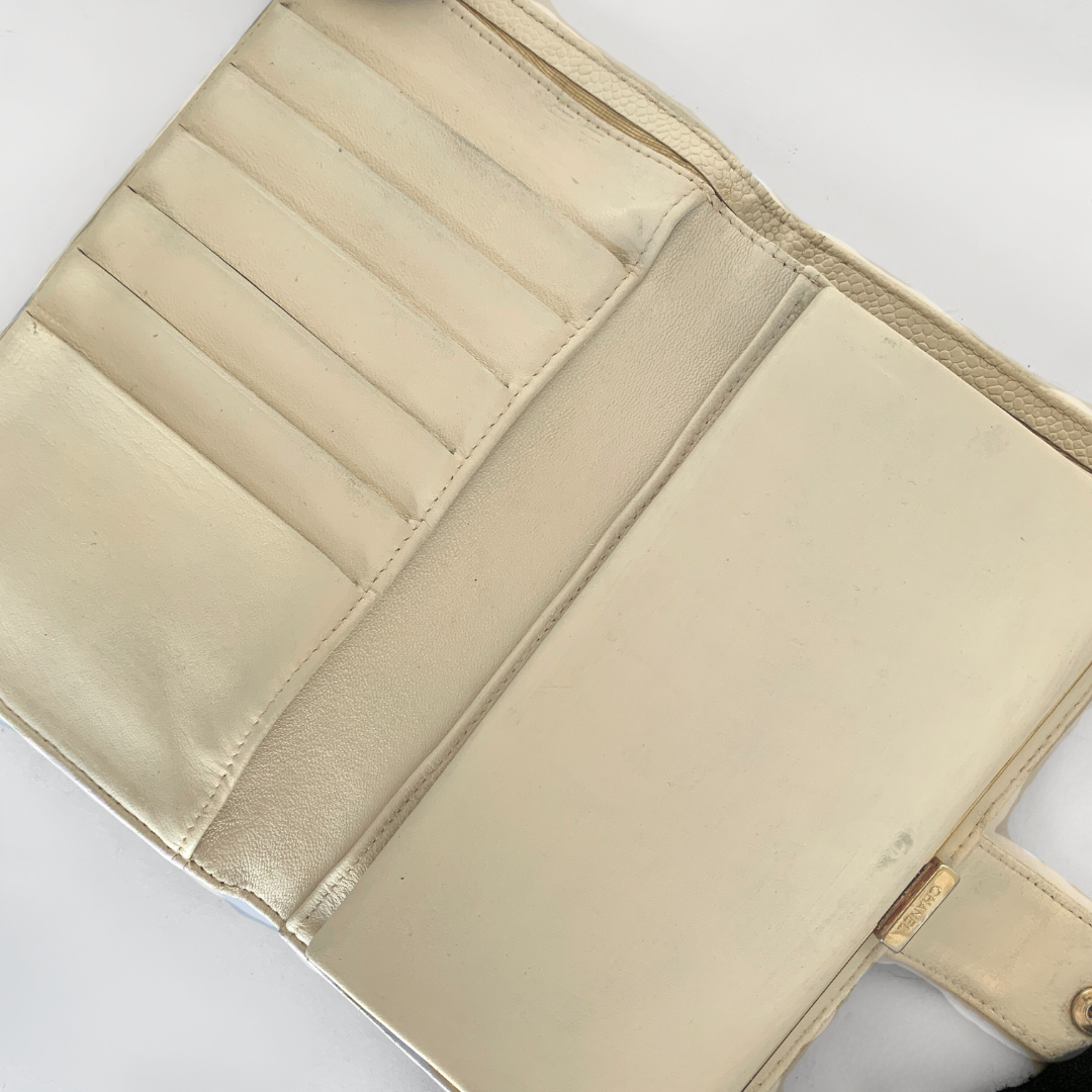 Chanel Wallet Large Caviar Leather