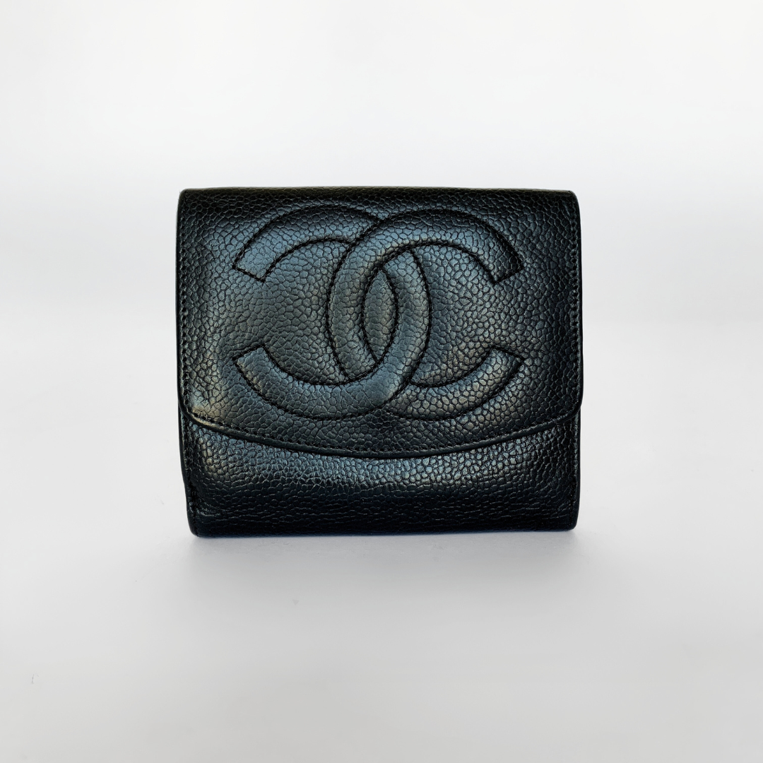 Chanel Wallet Small Caviar Leather