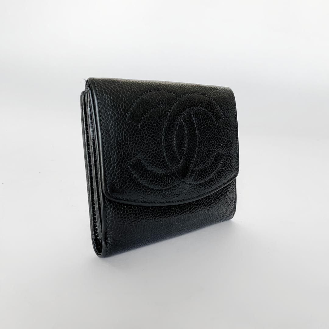 Chanel Wallet Small Caviar Leather