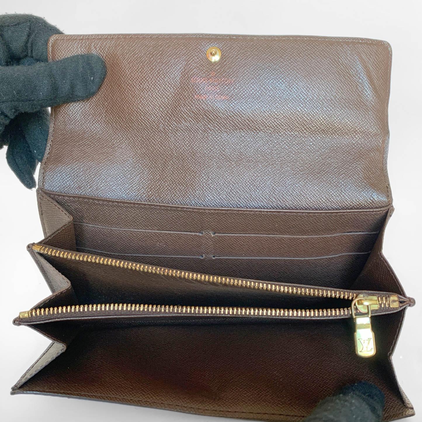 Louis Vuitton Louis Vuitton Wallet Large Damier Ebene Canvas - Accessories - Etoile Luxury Vintage