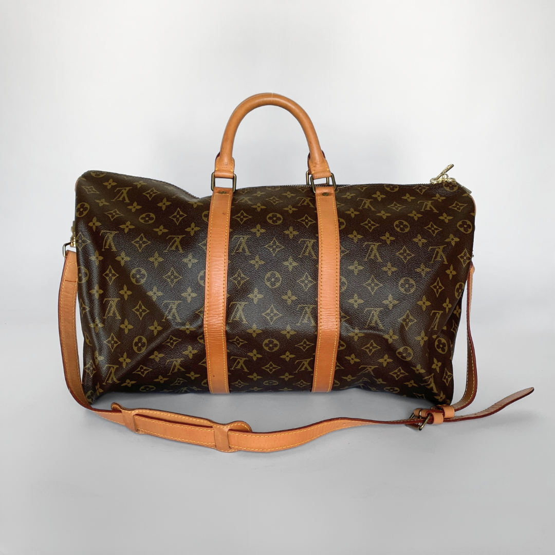 Louis Vuitton Louis Vuitton Keepall 50 Bandoulière Monogram Canvas - Handbags - Etoile Luxury Vintage