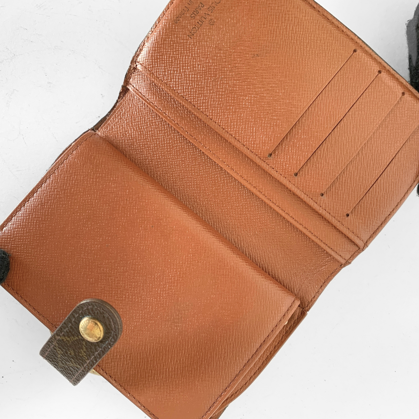Louis Vuitton Clip Wallet Monogram Canvas