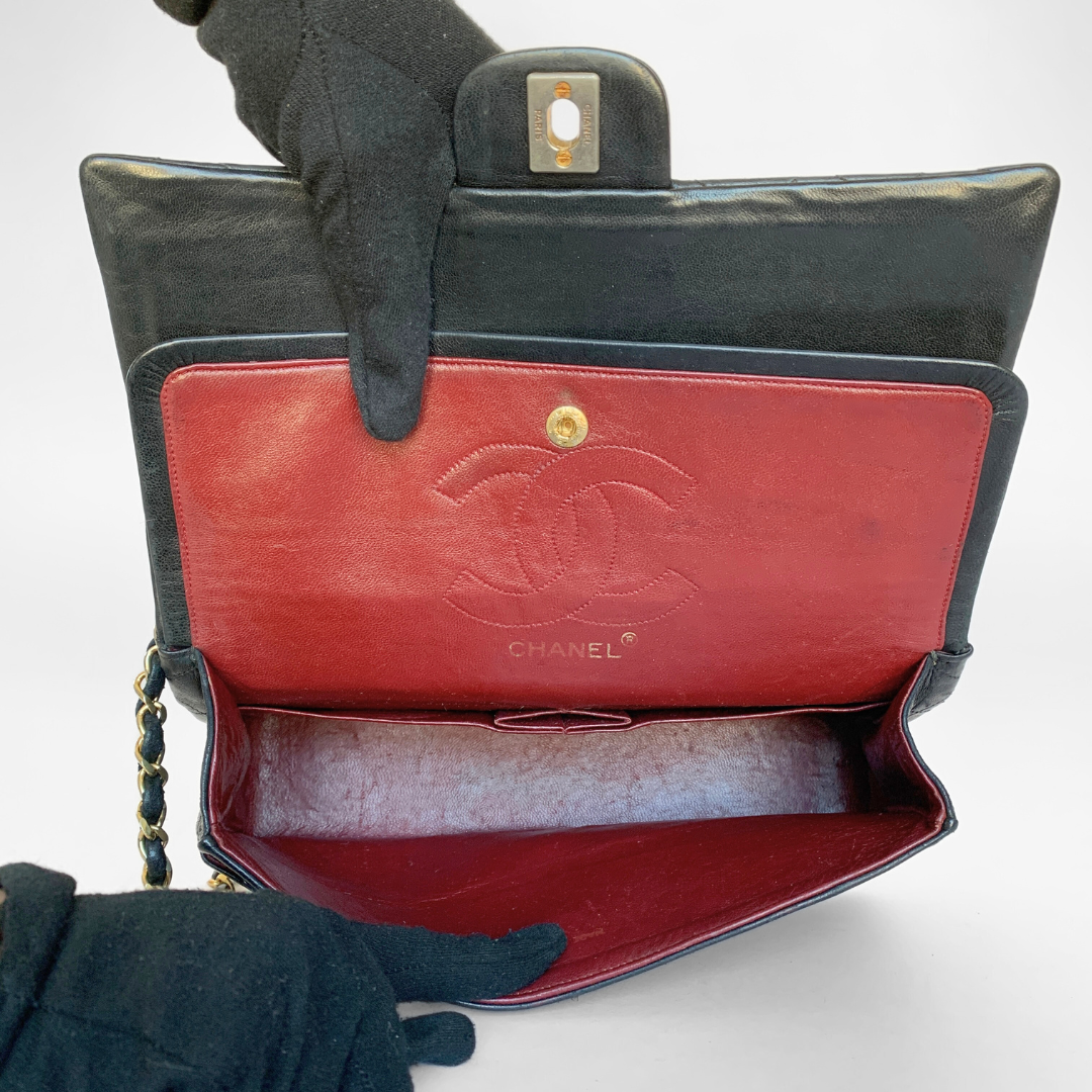 Chanel Classic Flap Bag Medium Lambskin Leather