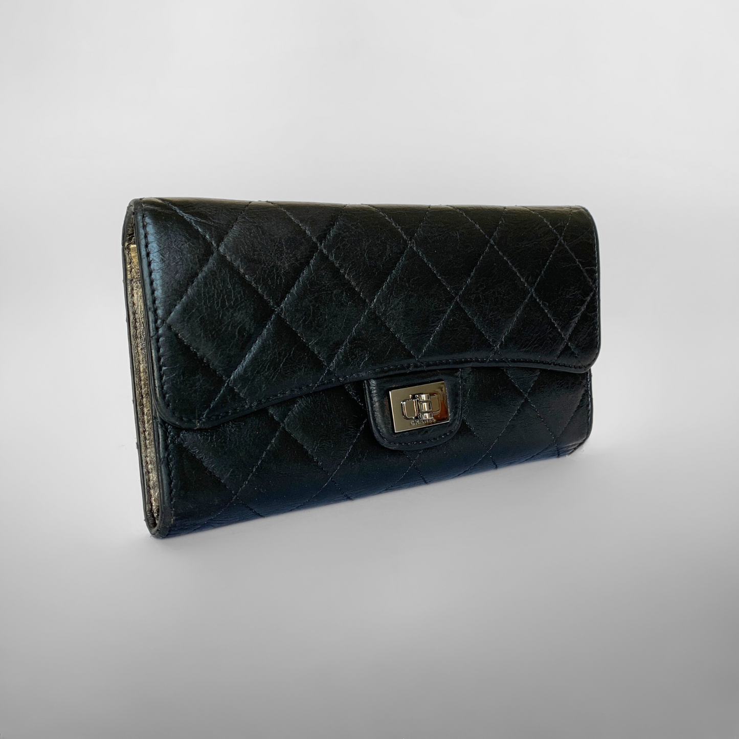 Chanel 2.55 Wallet Lambskin Leather