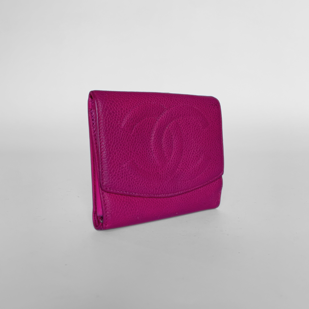 Chanel Chanel Wallet Small Caviar Leather - Wallets - Etoile Luxury Vintage