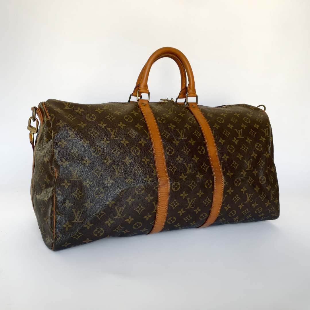 Louis Vuitton Louis Vuitton Keepall 55 Bandoulière Monogram Canvas - Handbags - Etoile Luxury Vintage