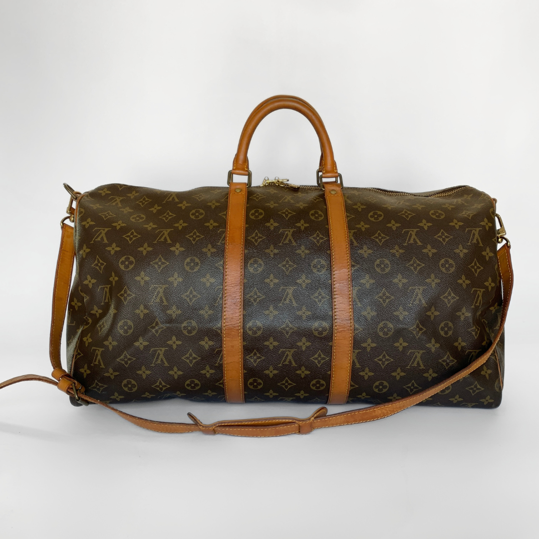 Louis Vuitton Louis Vuitton Keepall 55 Bandoulière Monogram Canvas - Handbags - Etoile Luxury Vintage