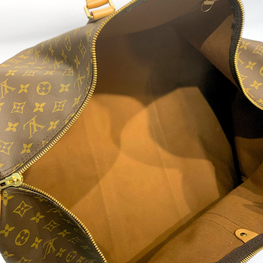 Louis Vuitton Keepall 55 Strap Monogram Canvas