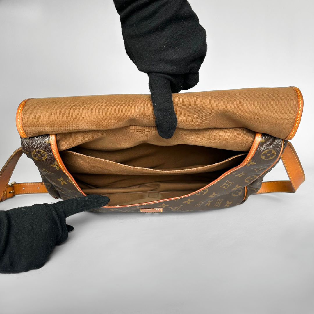 Louis Vuitton Saumur 35 Monogram Canvas