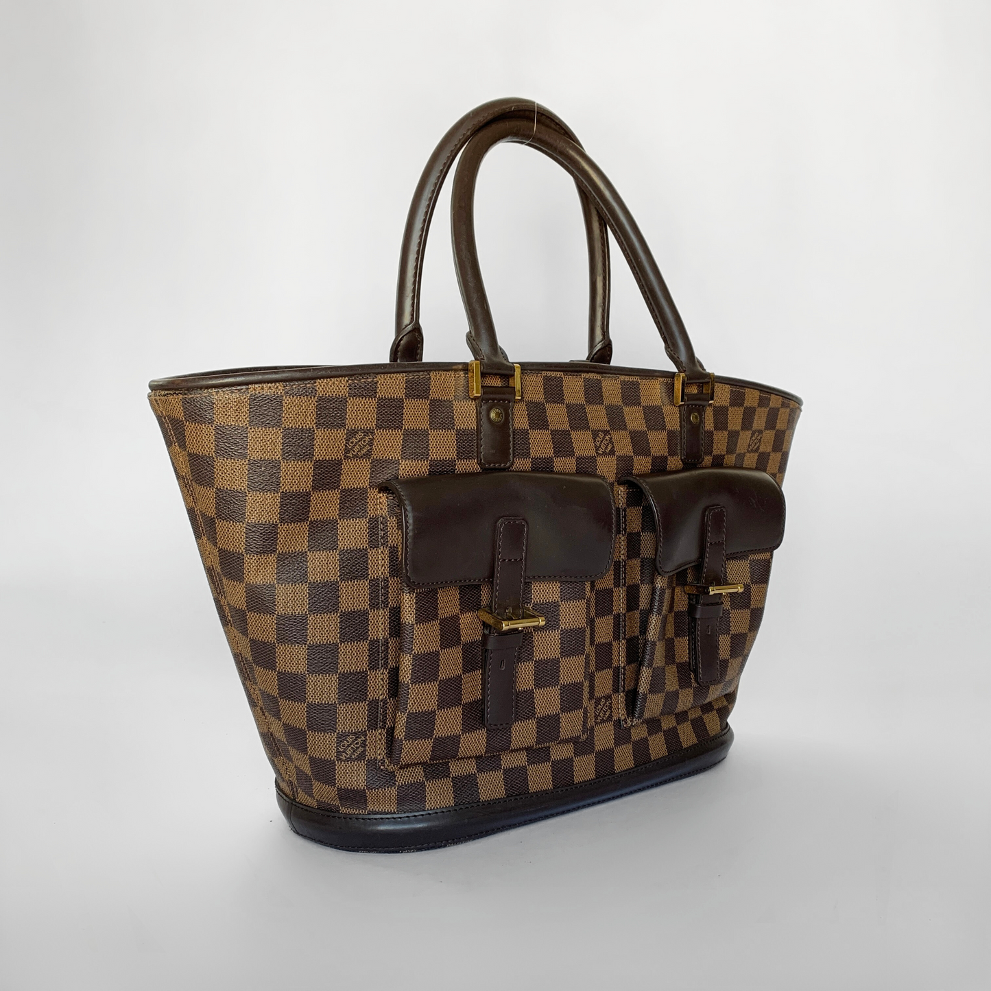 Louis Vuitton Manosque GM Damier Ebene Canvas