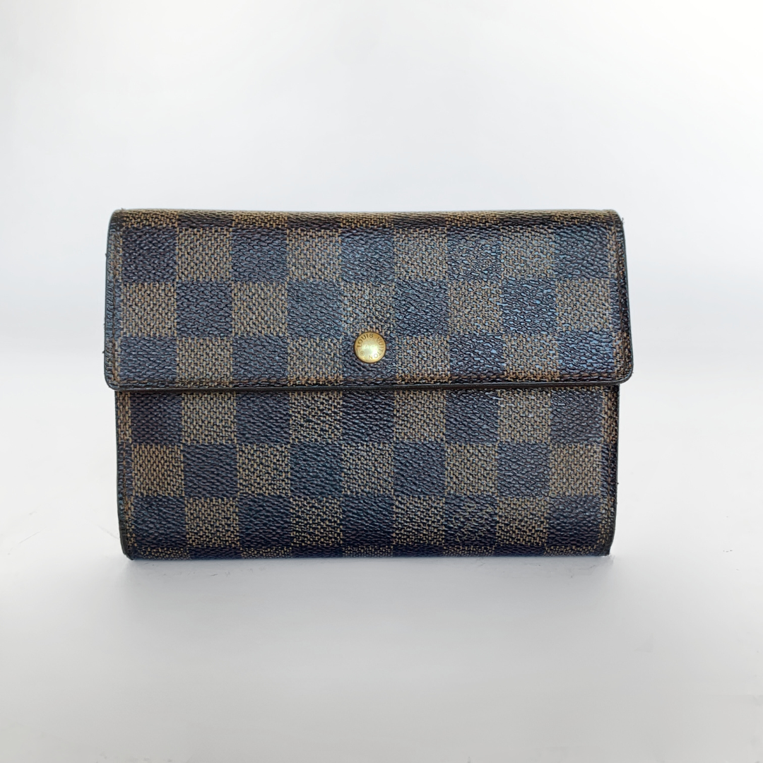 Louis Vuitton Louis Vuitton Wallet International Medium Damier Ebene Canvas - Wallets - Etoile Luxury Vintage