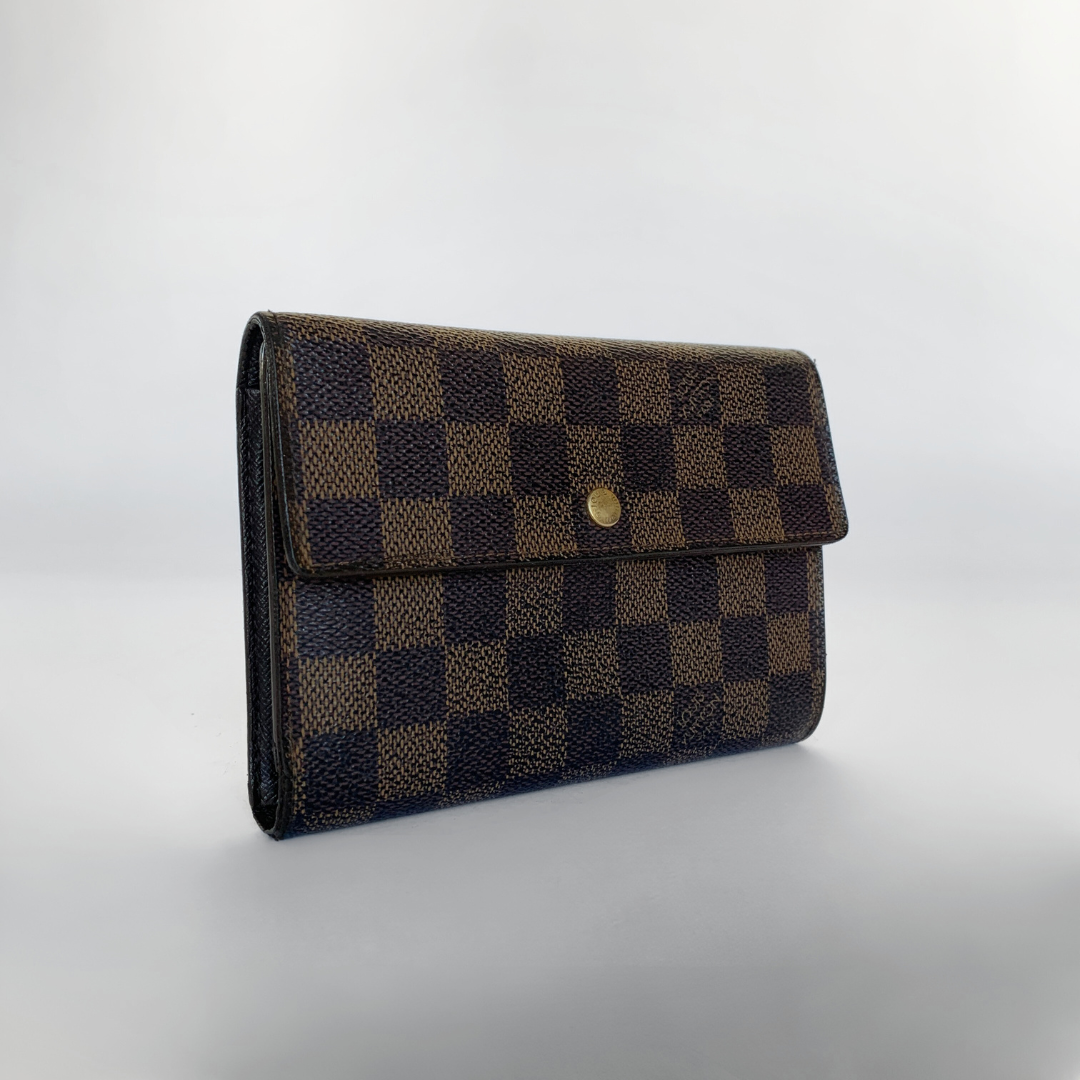 Louis Vuitton Louis Vuitton Wallet International Medium Damier Ebene Canvas - Wallets - Etoile Luxury Vintage