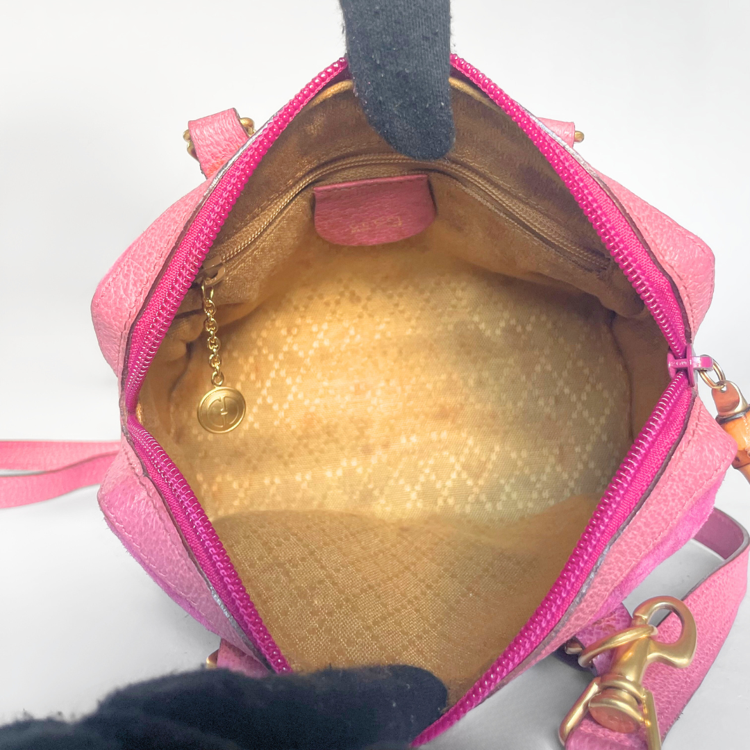Gucci Bamboo Pink Mini Bag