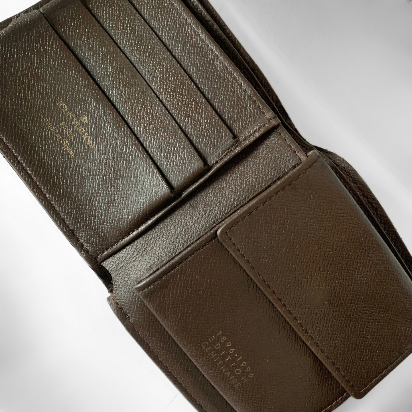 Louis Vuitton Louis Vuitton Flap Wallet Damier Ebene Canvas - Wallets - Etoile Luxury Vintage