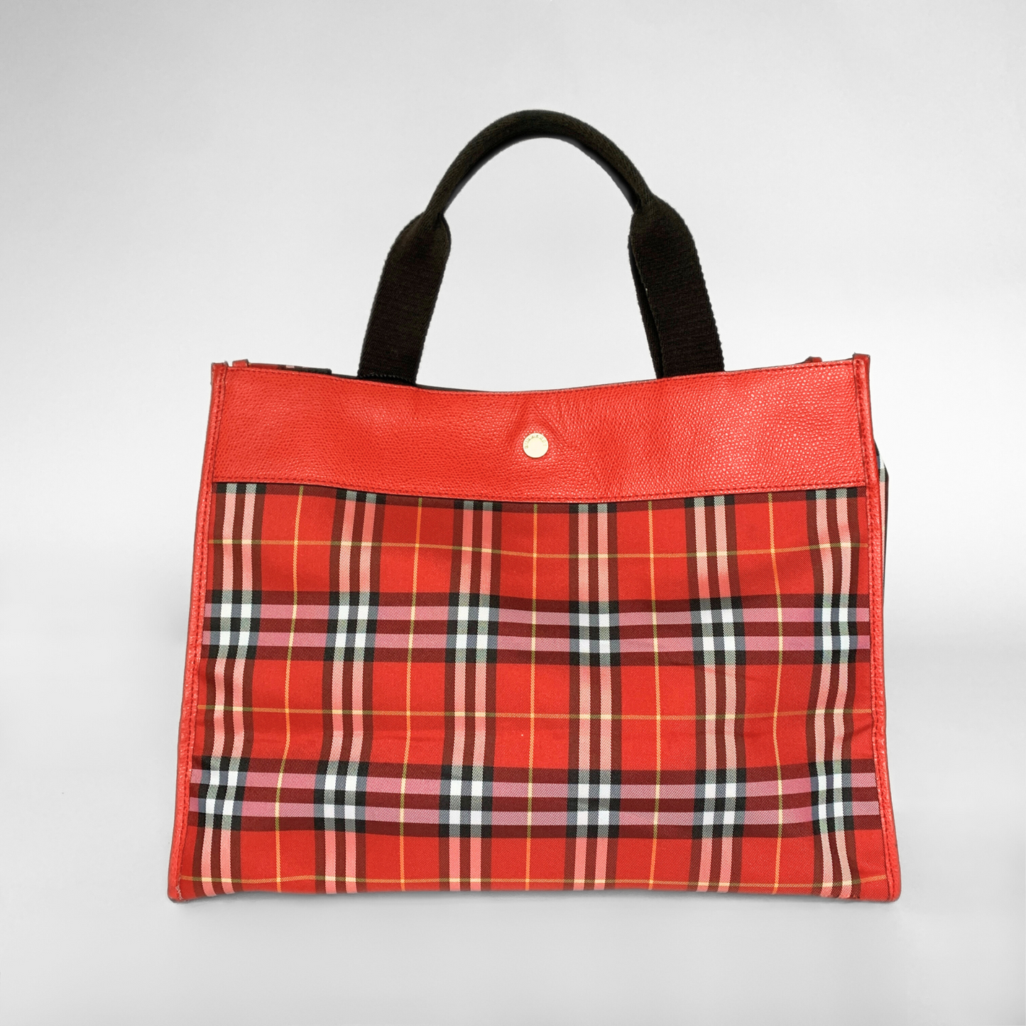 Burberry Burberry Tote Canvas - Handbags - Etoile Luxury Vintage