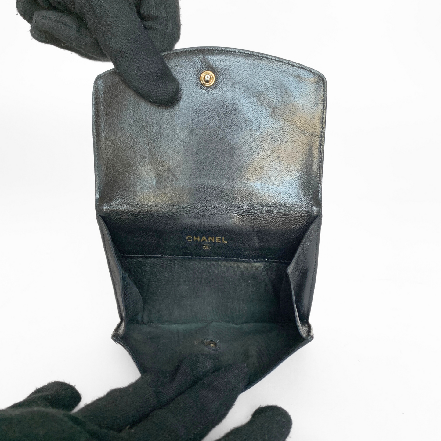 Chanel Wallet Small Lambskin Leather