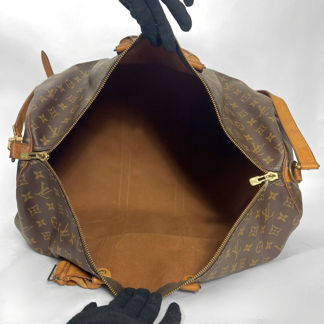 Louis Vuitton Louis Vuitton Keepall 50 Strap Monogram Canvas - Travel bags - Etoile Luxury Vintage