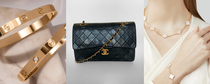 Cartier Van Cleef and Arpels Jewelry Chanel handbag