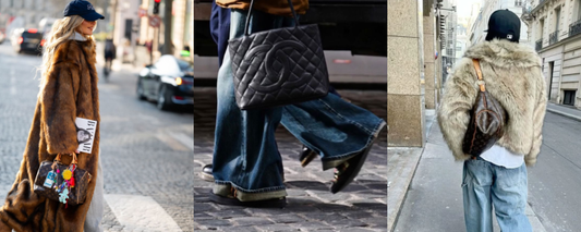 Luxury Vintage Street Style Lois Vuitton Chanel