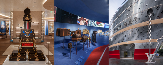 The Louis Boat-shaped Store Shanghai Louis Vuitton Exclusive Pop-up
