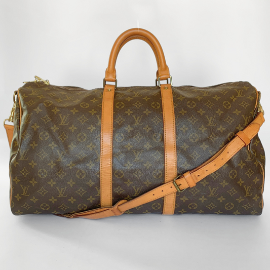 Louis Vuitton Keepall 55 Bandoulière Monogram Canvas
