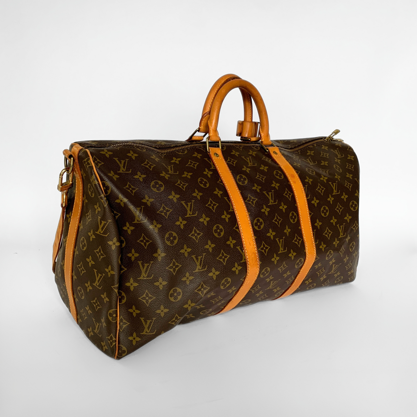 Louis Vuitton Louis Vuitton Keepall 55 Bandouli&egrave;re Monogram Canvas - Travel bags - Etoile Luxury Vintage