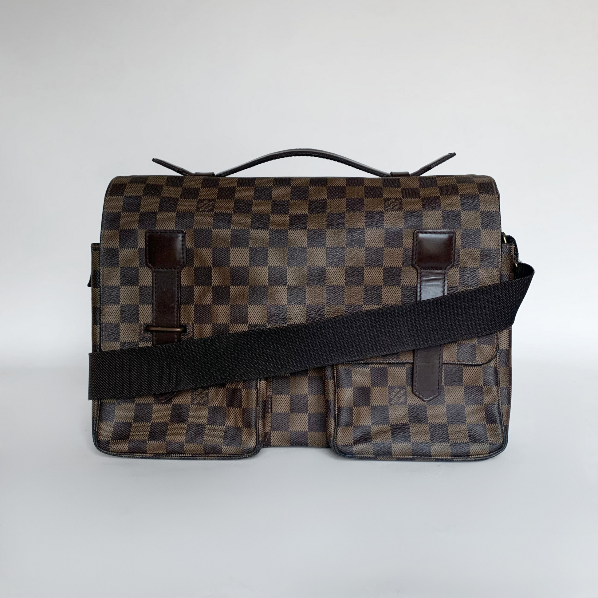 Louis Vuitton Louis Vuitton Broadway Messenger Bag Damier Ebene Canvas - Handbags - Etoile Luxury Vintage