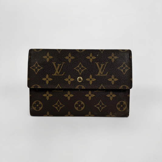 Louis Vuitton Wallet in front of white background