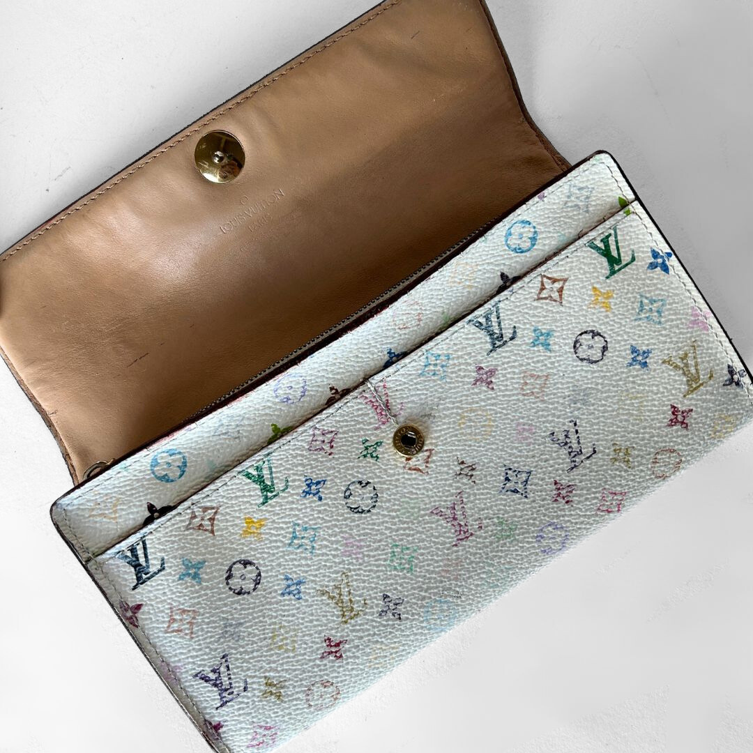 Louis Vuitton Louis Vuitton Long Wallet Multicolor Monogram Canvas - Wallets - Etoile Luxury Vintage