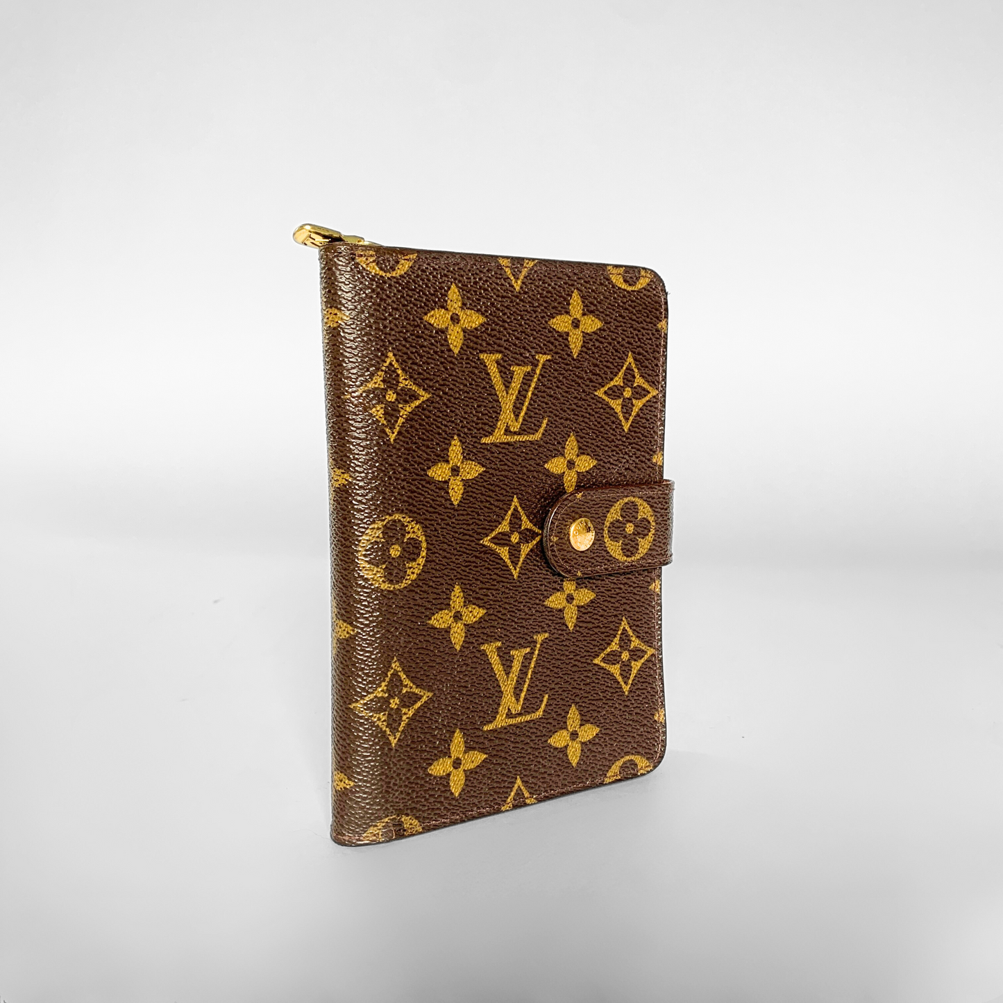 Louis Vuitton Zipper Wallet Monogram Canvas