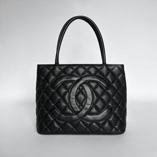 Chanel Chanel Medaillon Caviar Leather - Handbags - Etoile Luxury Vintage
