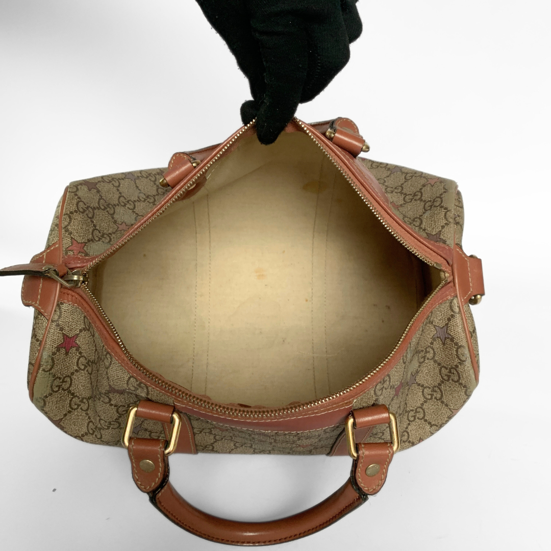 Gucci Bowling Handbag Monogram PVC