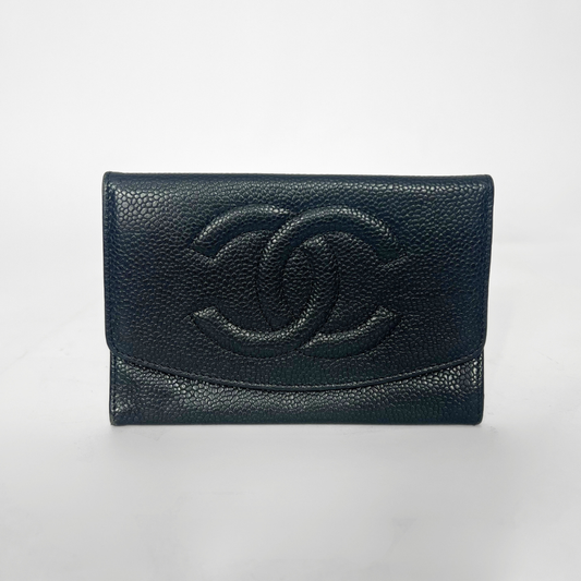 Chanel Wallet Medium Caviar Leather