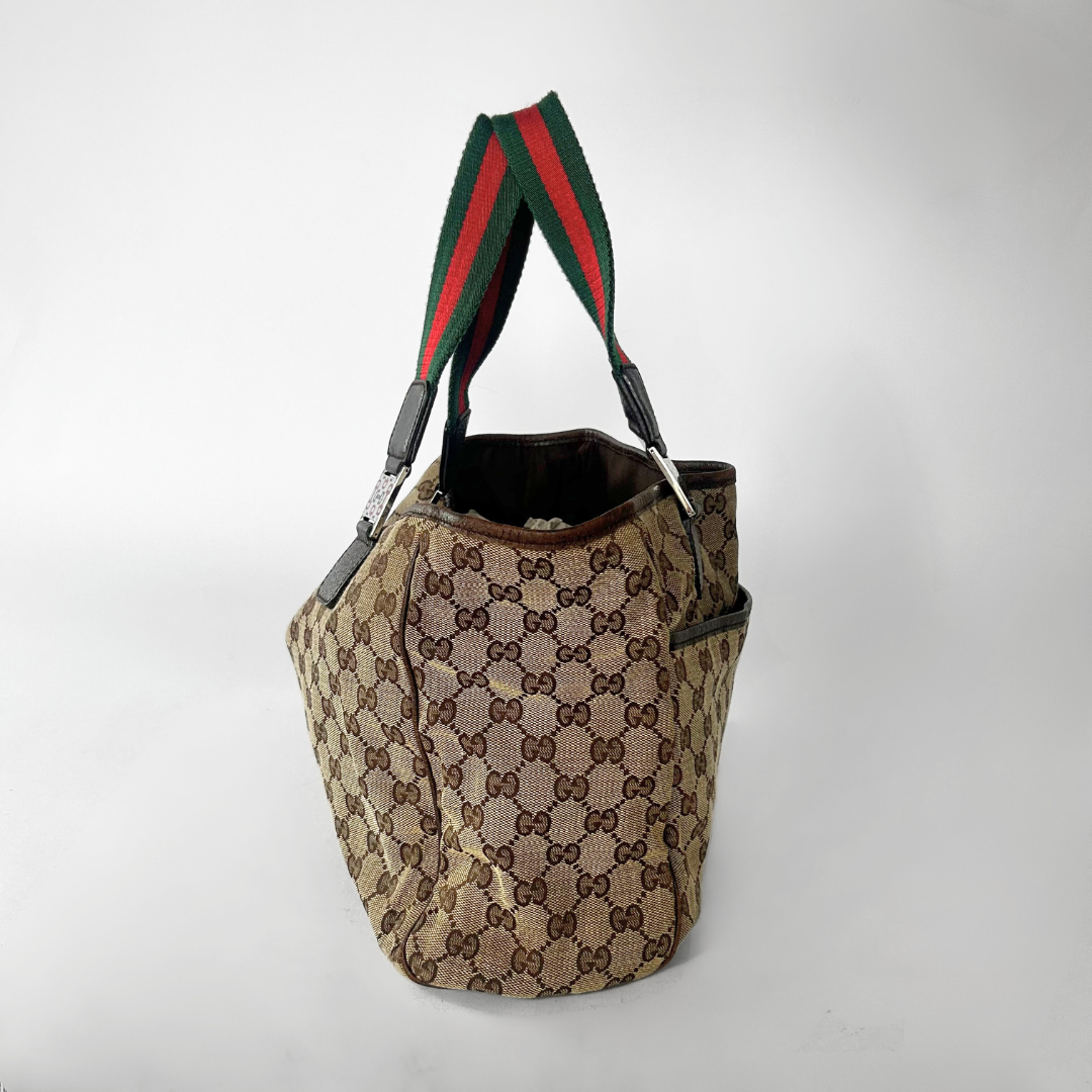 Gucci Supreme Sherry Tote Monogram Canvas