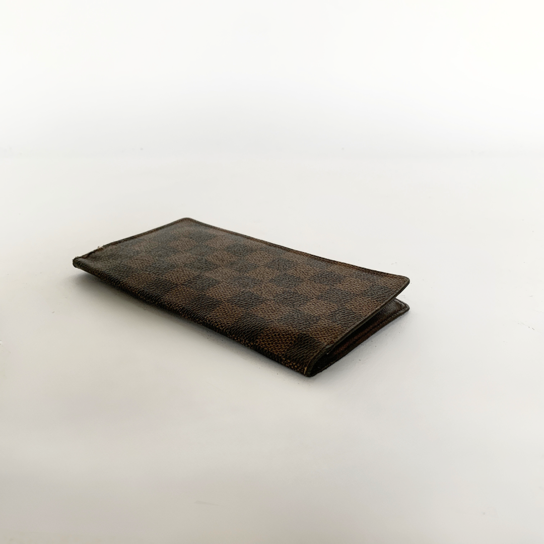 Louis Vuitton Portefeuille Damier Ebene Canvas