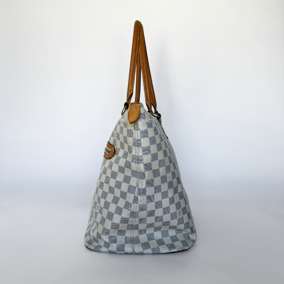 Louis Vuitton Louis Vuitton Saleya GM Damier Azur Canvas - Handbags - Etoile Luxury Vintage