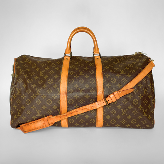 Louis Vuitton Keepall 55 Bandoulière Monogram Canvas