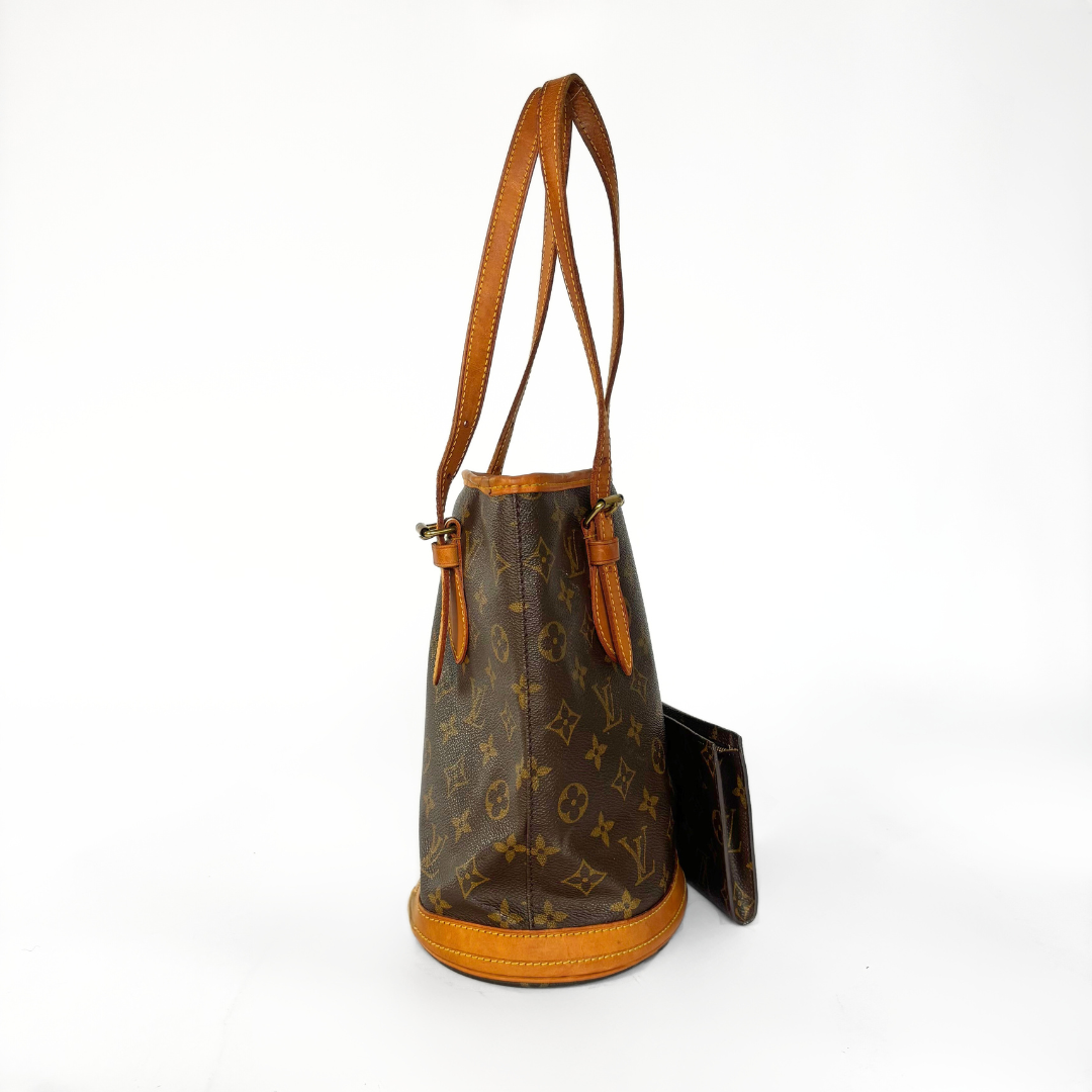 Louis Vuitton Bucket Petit Monogram Canvas