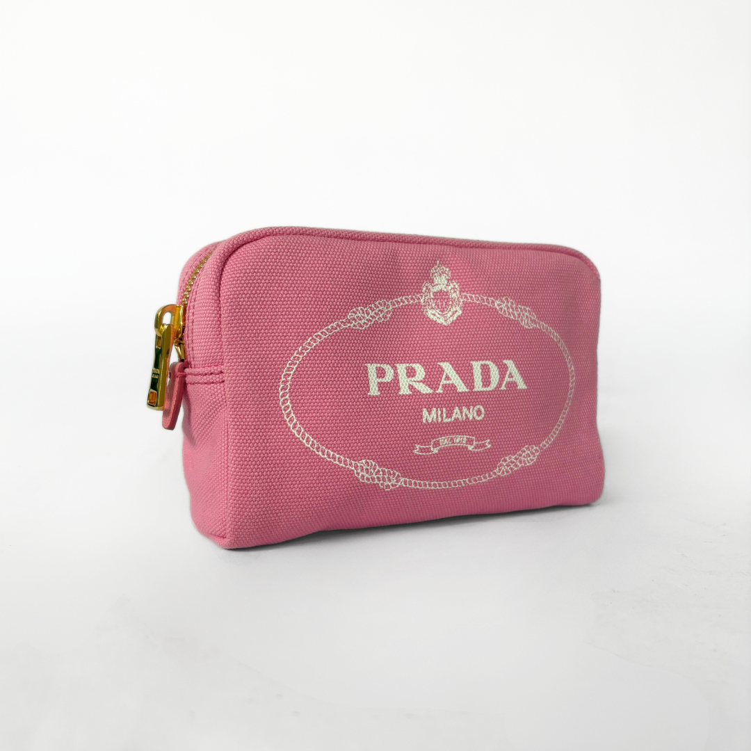 Prada Canapa Toiletry Pouch