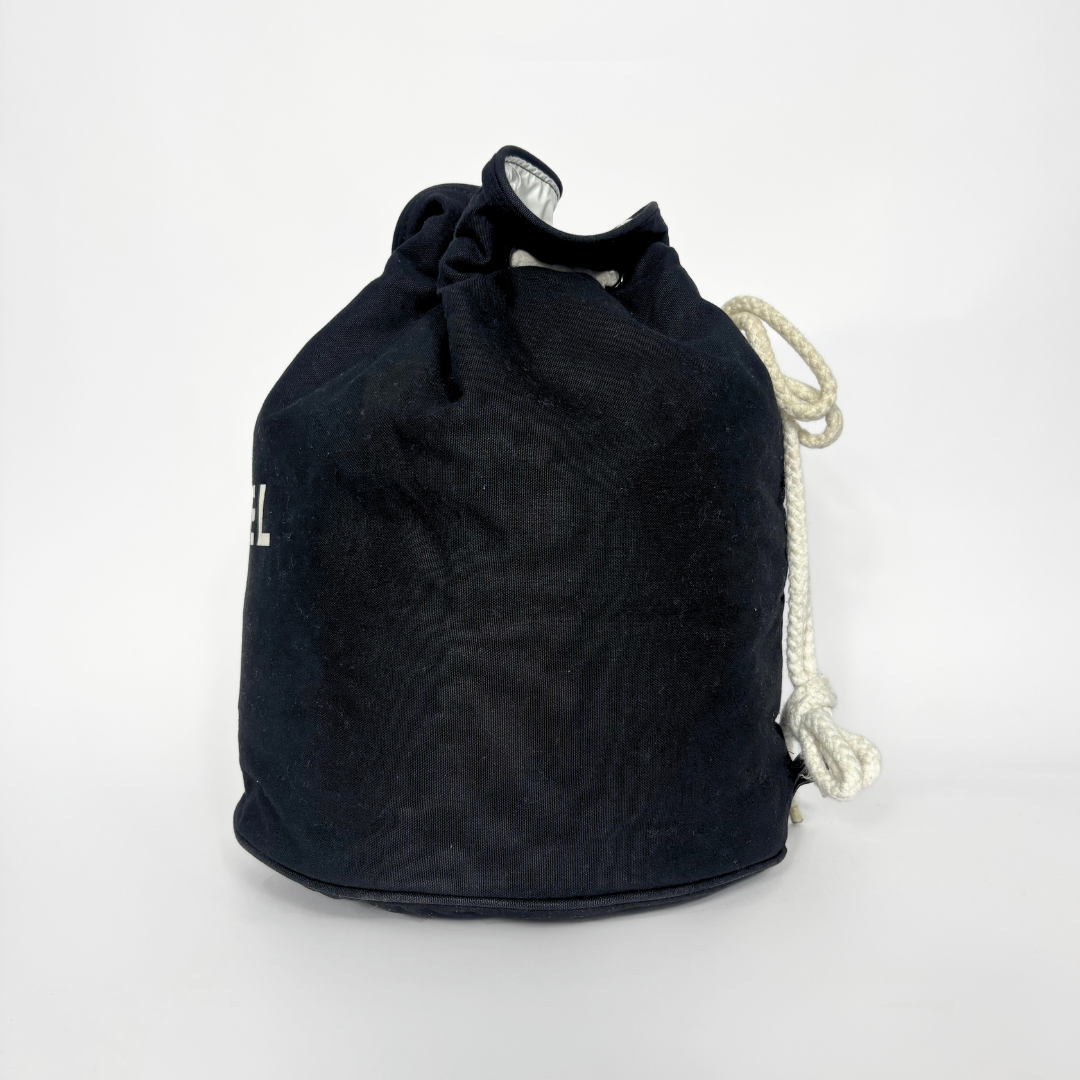 Chanel Black Bucket Bag