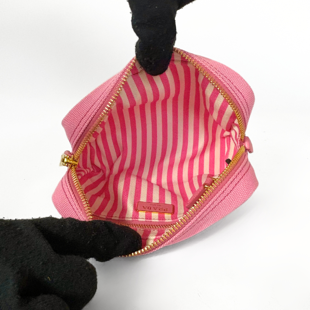 Prada Canapa Toiletry Pouch