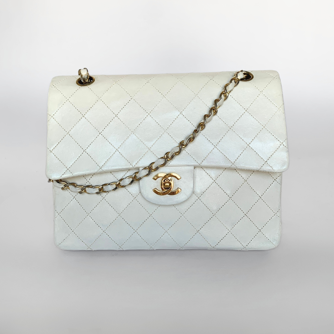 Chanel Classic Flap Bag Tall Lambskin Leather