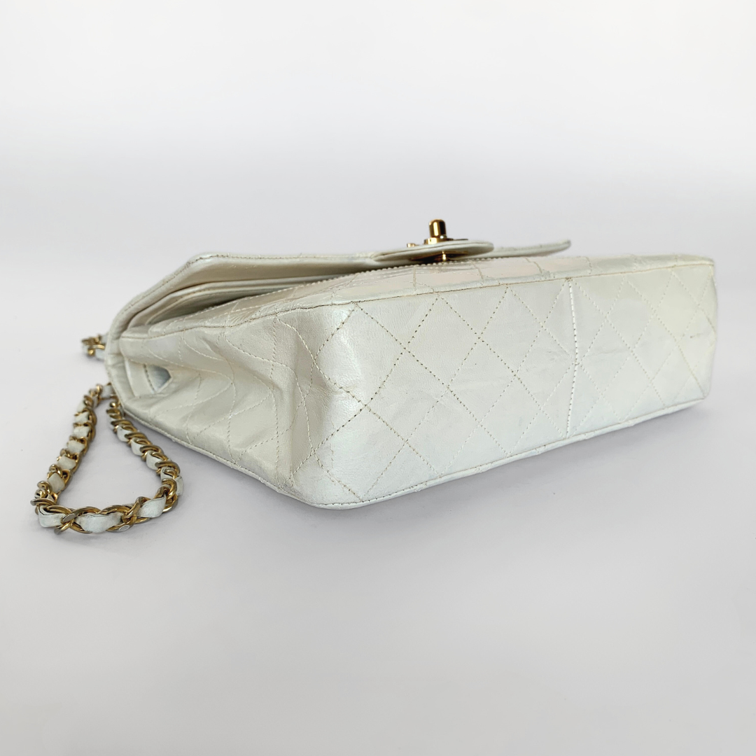 Chanel Classic Flap Bag Tall Lambskin Leather