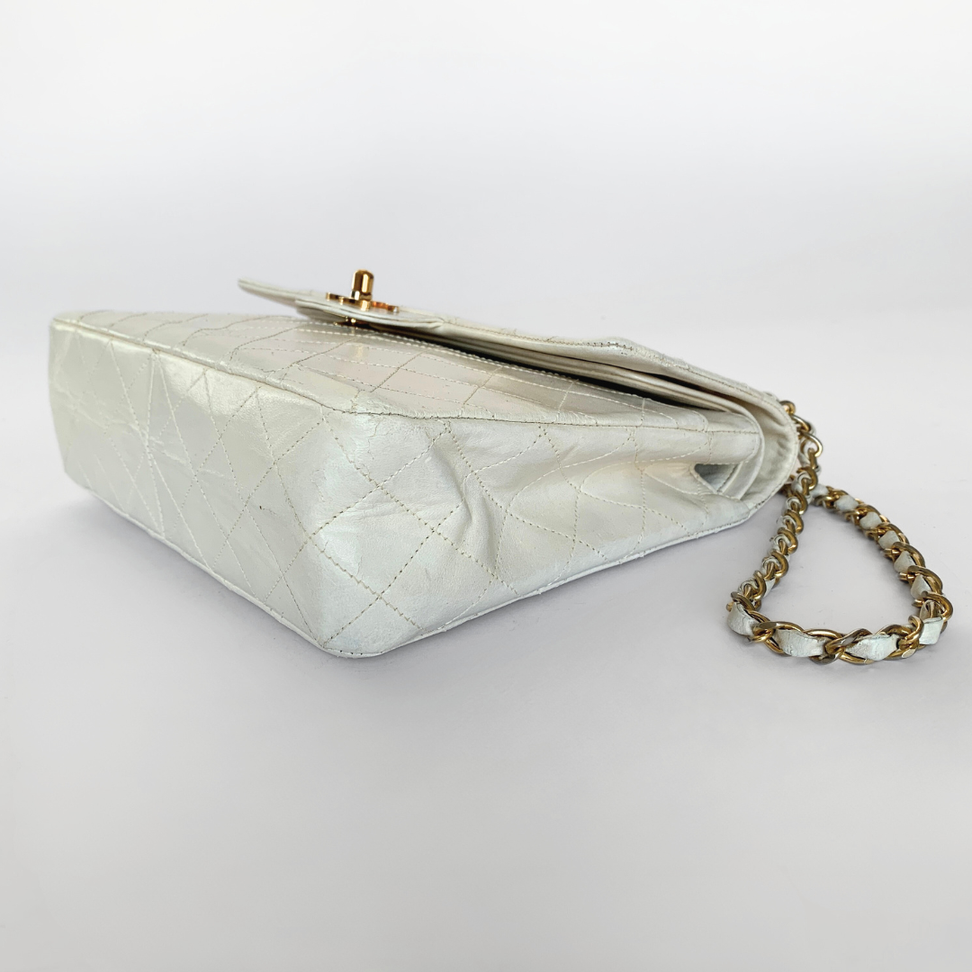 Chanel Classic Flap Bag Tall Lambskin Leather