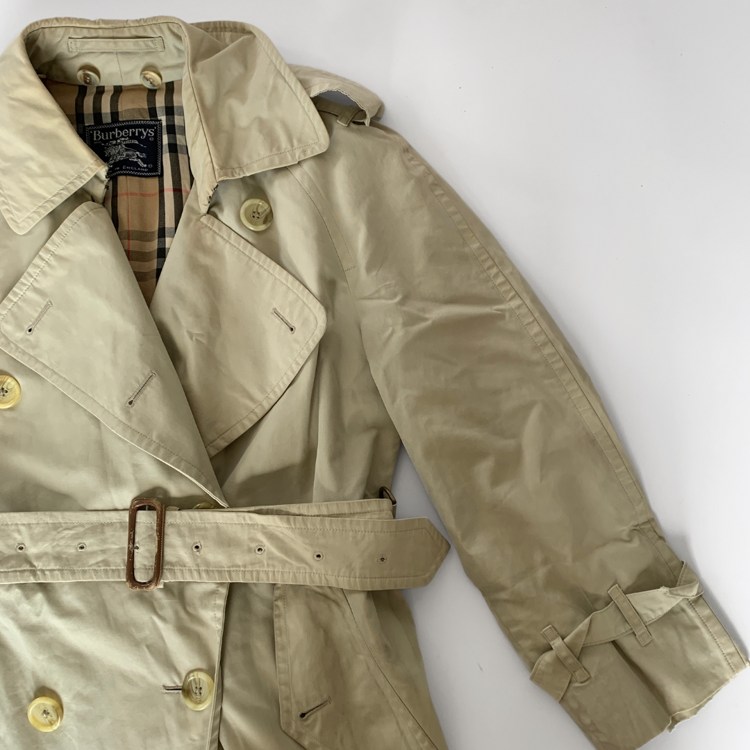 Burberry Burberry Trench Coat Cotton - Clothing - Etoile Luxury Vintage