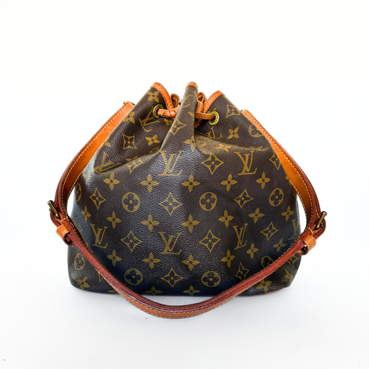 Louis Vuitton Petit Noé Monogram Canvas